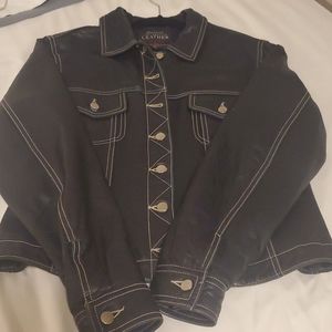 Leather jacket